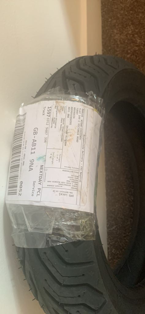 Michelin City Grip 2 front tyre – 110/70-12 47S.