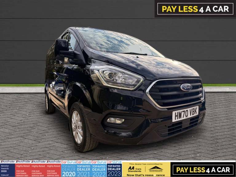 2020 Ford Transit Custom 2.0 Transit Custom 280 Limited EcoBlue 5dr Panel Van Diesel Manual