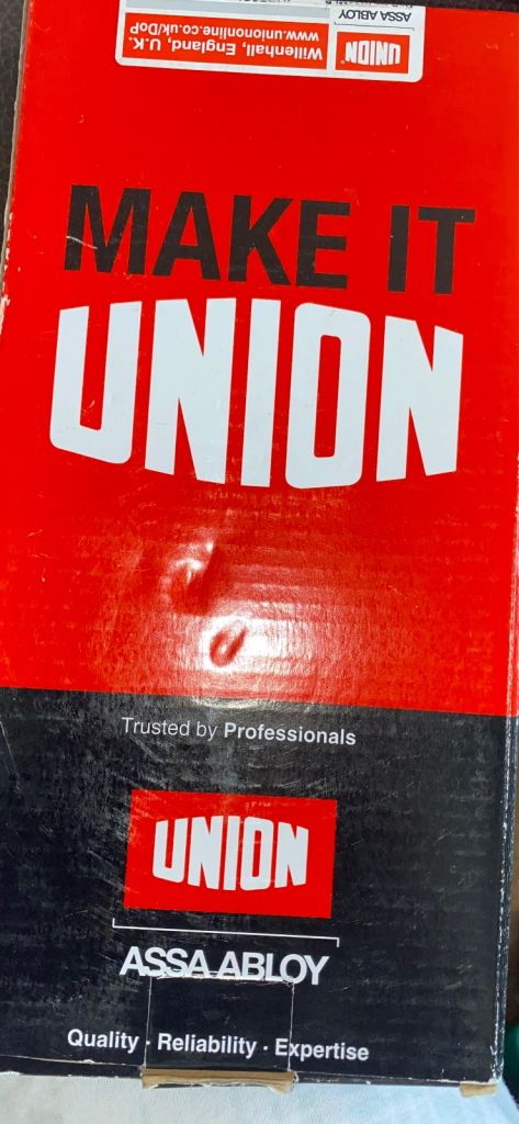 New UNION Euro Cylinder Mortice Lock – Still Boxed