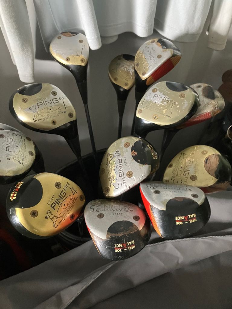 Ping woods drivers and fairways 15 all ping’s 