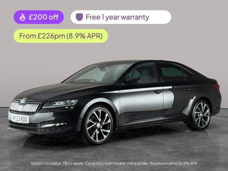 2023 Skoda Superb 1.4 TSI iV 13kWh SportLine Plus Hatchback 5dr Petrol Plug-in Hybrid DSG Eur Hat...