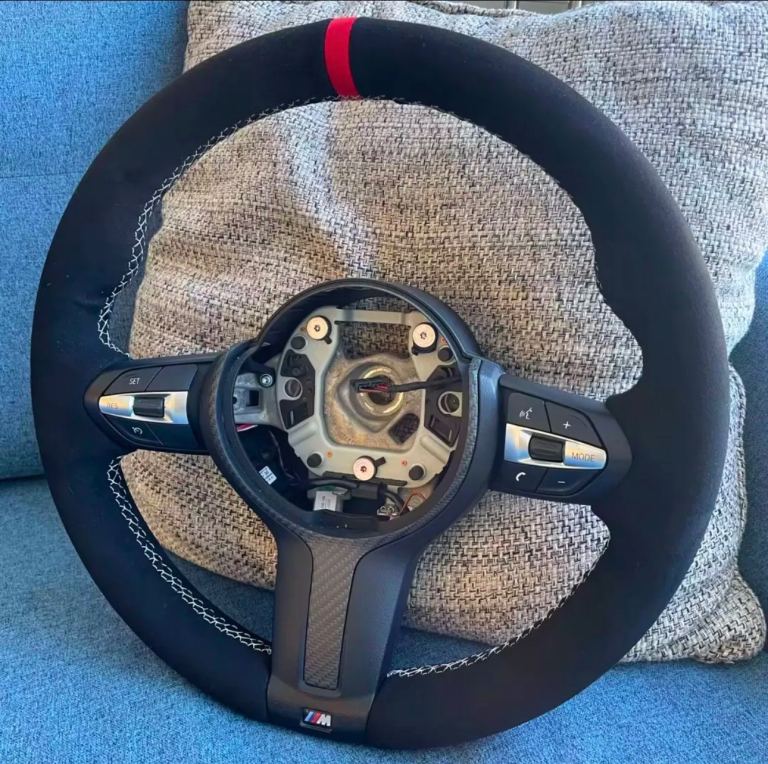 BRAND NEW STEERING WHEEL WRAP ALCANTARA 