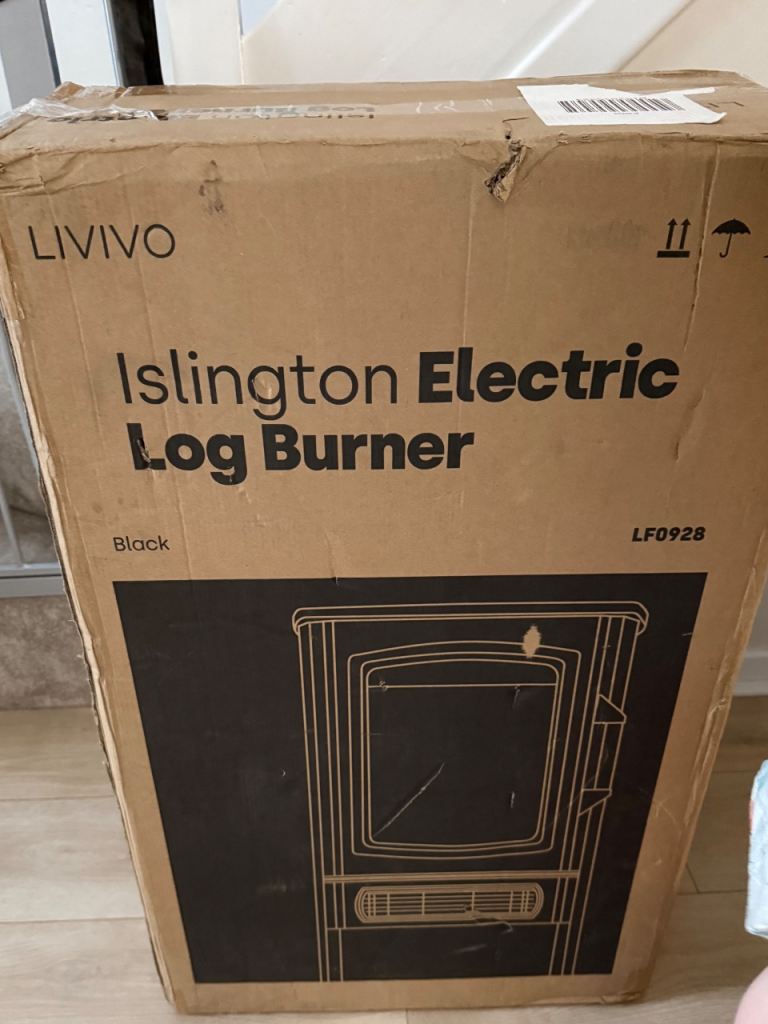 Brand new log burner 