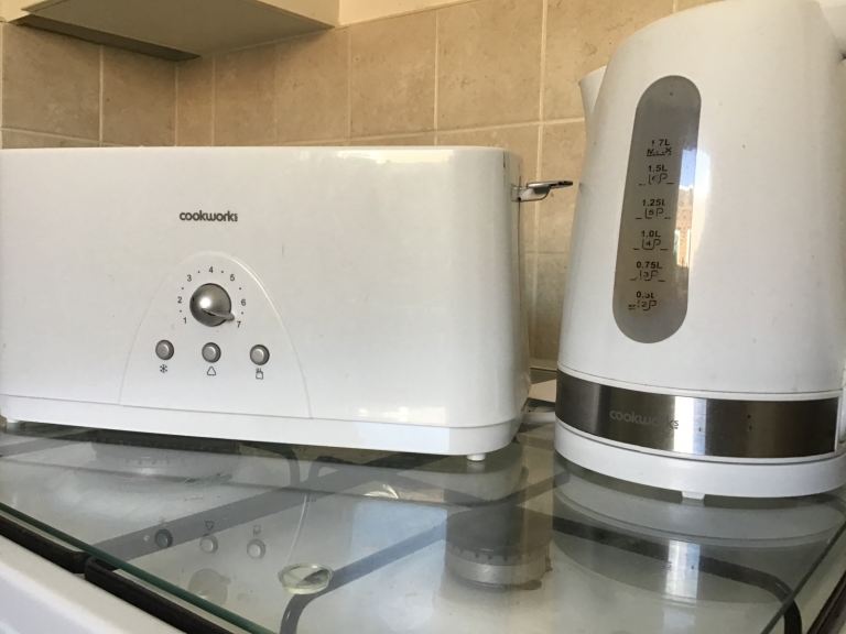 Kettle and toaster