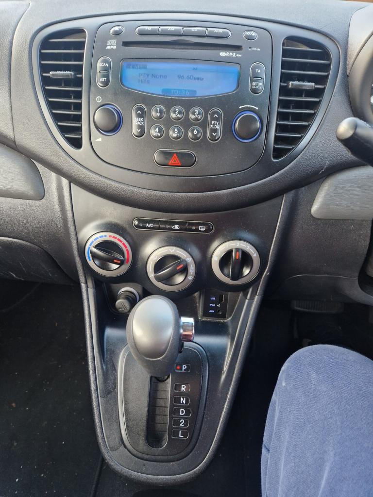 2011 Hyundai i10 1.2 Active 5dr Auto HATCHBACK Petrol Automatic