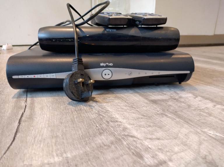 2 sky boxes 2 remotes