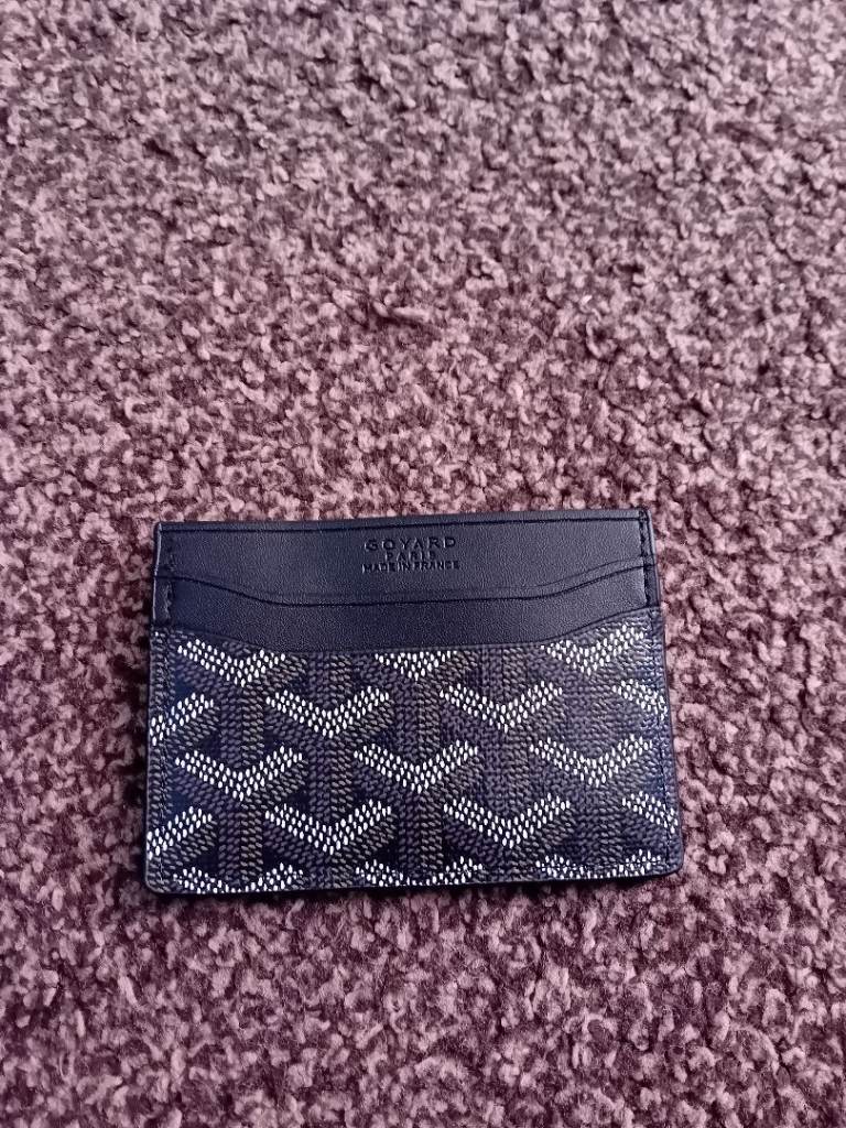 Goyard Card Holder - Black, As Good As New