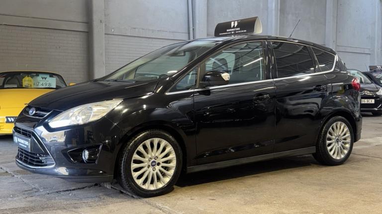 FORD C-MAX 1.6 TDCi Titanium Diesel Black 5dr LOWTAX+CRUISE+BLUETOOTH+DAB 2014