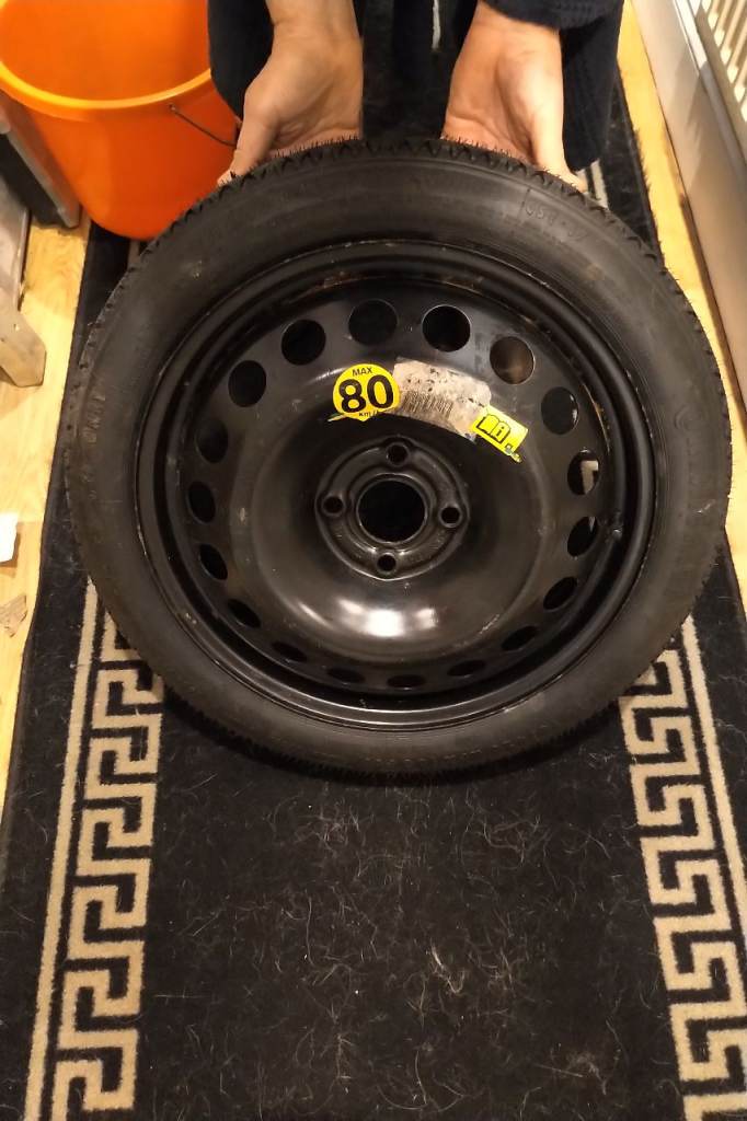 Spare Wheel - Continental Tyre 115 x 70 x R16 - 4 Stud - Unused