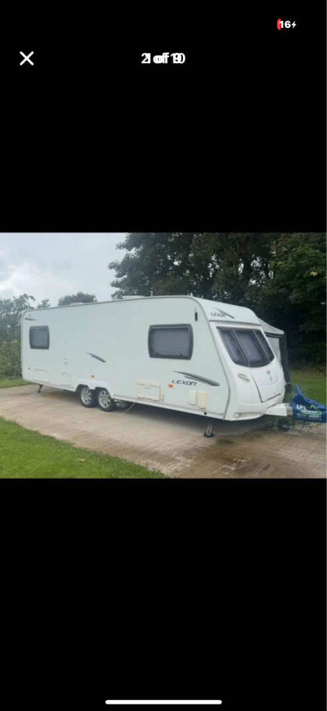 Lexon lunar 6 berth caravan