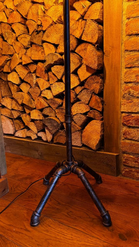 Industrial style floor lamp 