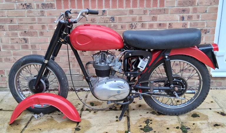 Project BSA 250 cc C15 1959 year model