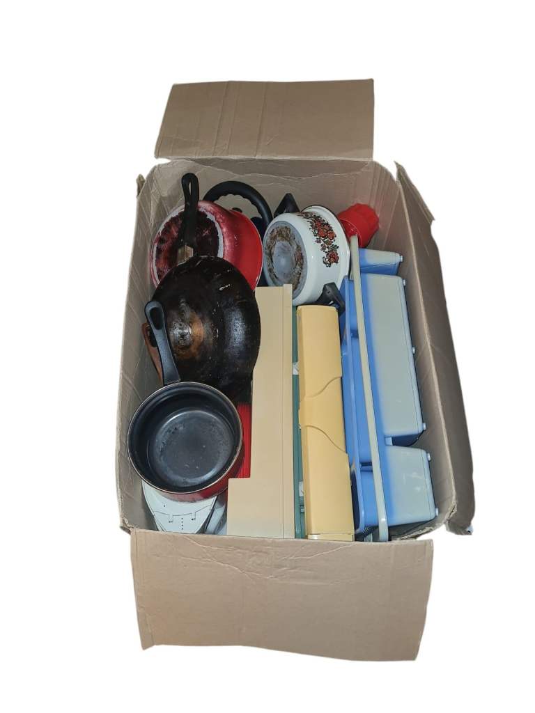95 Piece Kitchen & Camping Job Lot Clearance -Campervan Caravan Hostel approx 50p/piece