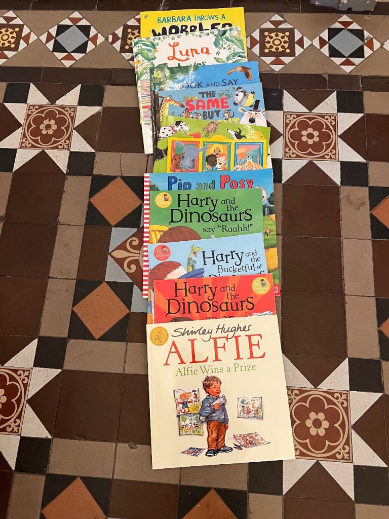 Children's Picture Books Bundle - Harry and the Dinosaurs, Alfie, and more