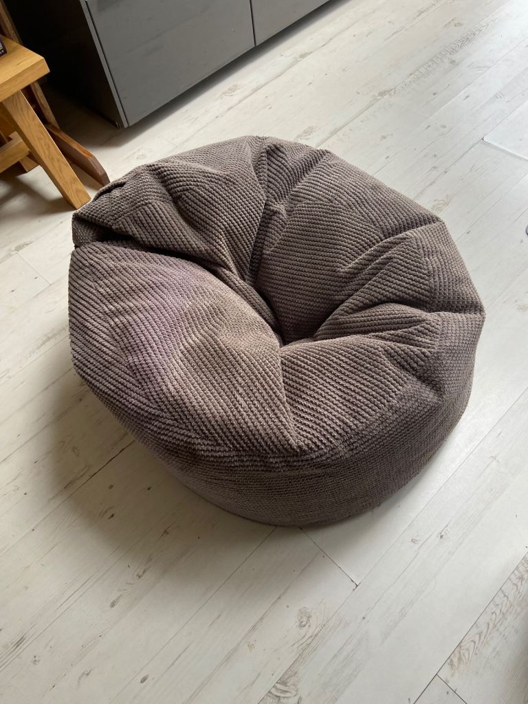 Grey Large Bean Bag