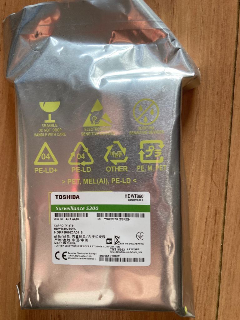 Hard drive 6TB