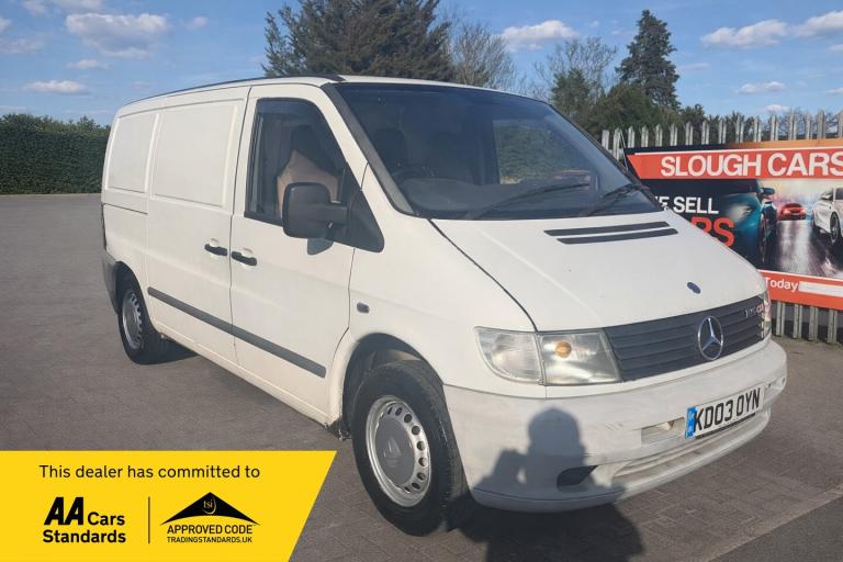 2003 Mercedes-Benz Vito 108CDI Van Turbo PANEL VAN Diesel Manual