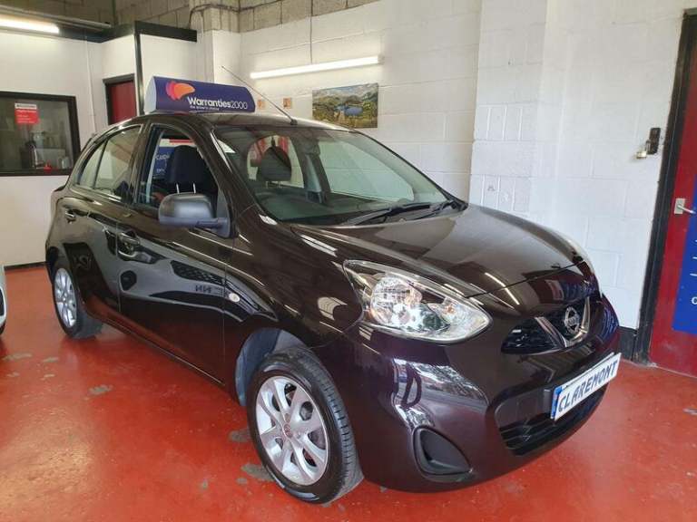  Nissan Micra 1.2 Vibe Euro 6 5dr Hatchback Petrol Manual