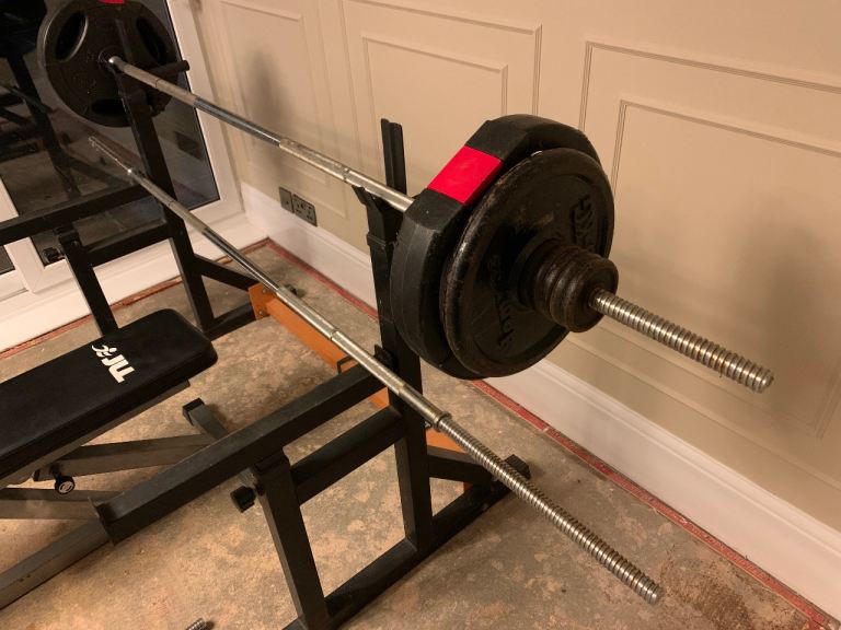 Bench and Weights for Sale (Rack Sold) | in Hyson Green ...