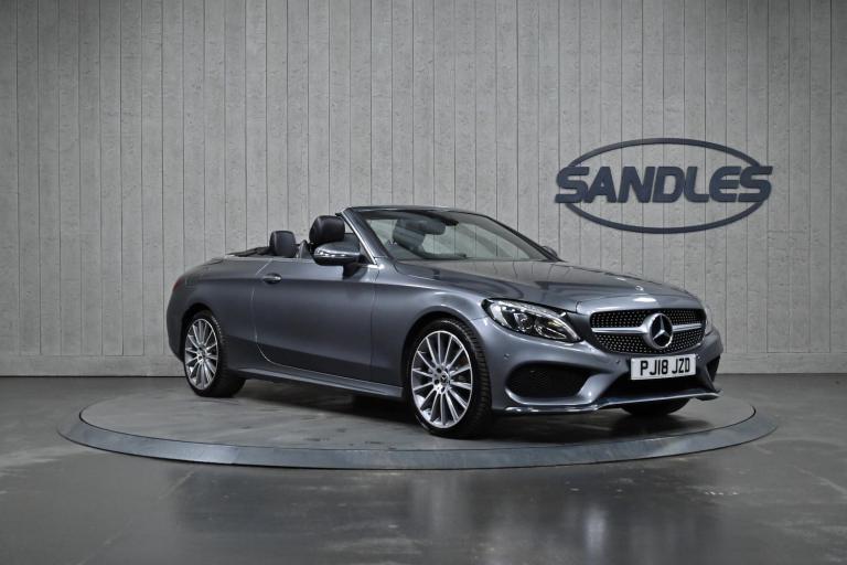 2018 Mercedes-Benz C Class 2.0 C200 AMG Line Cabriolet G-Tronic+ Euro 6 (s/s) 2dr CONVERTIBLE Pet...