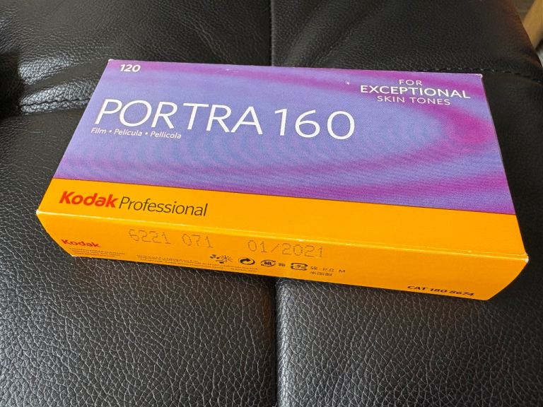 Kodak Portra 160 Medium Format Film 120