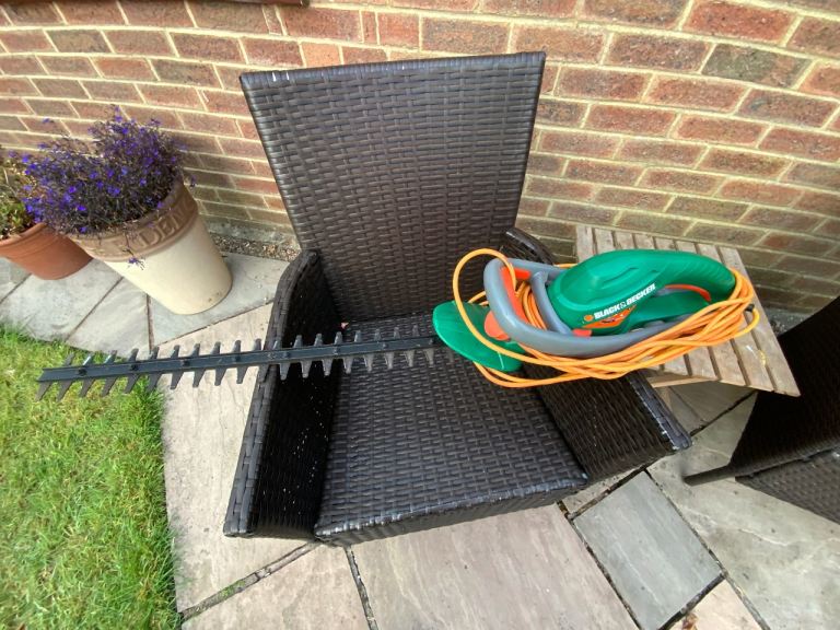 Black and Decker Hedge Trimmer with Extending Handle