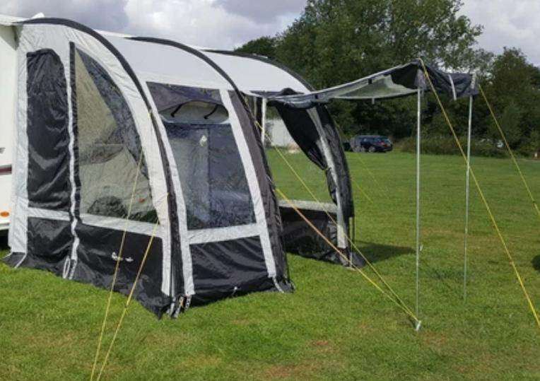 Starcamp 260 poled caravan porch awning