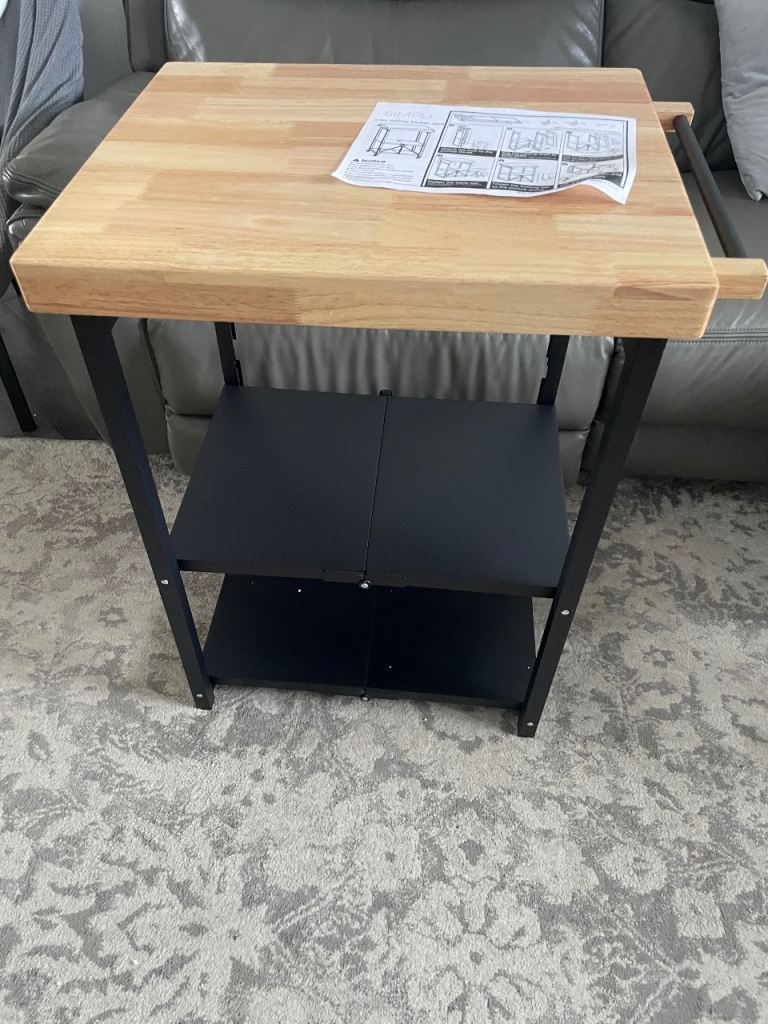 Folding Kitchen trolley cart 