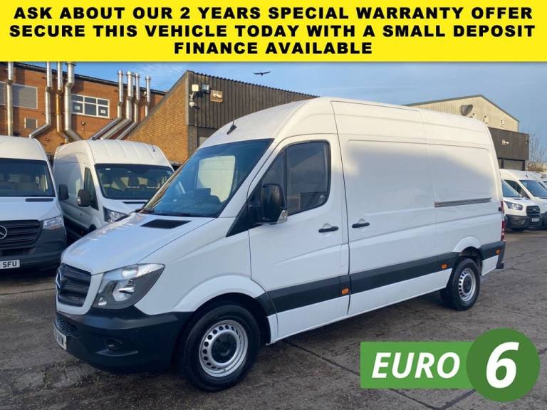 2018 18 MERCEDES-BENZ SPRINTER 2.1 314 CDI L2 H2 MWB H/ROOF 141BHP FACELIFT. EU6