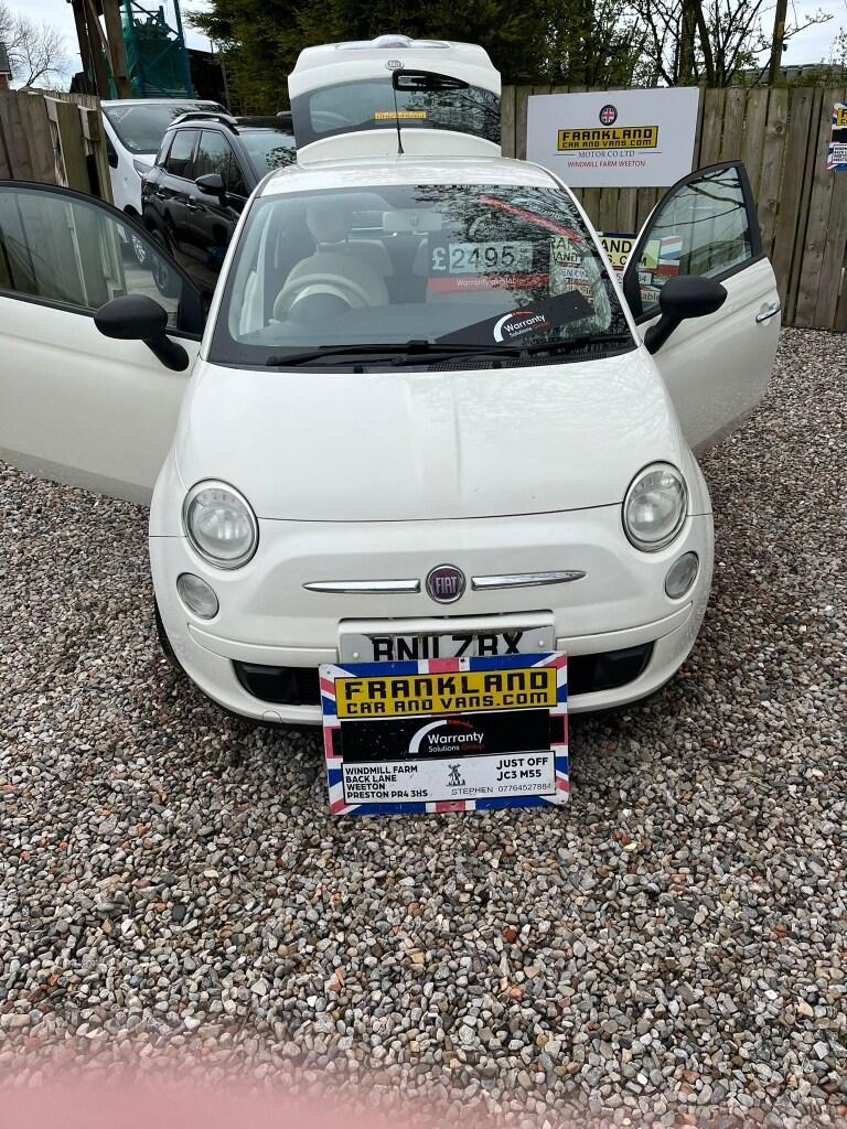 2011 Fiat 500 1.2 POP 3DR Manual Hatchback Petrol Manual