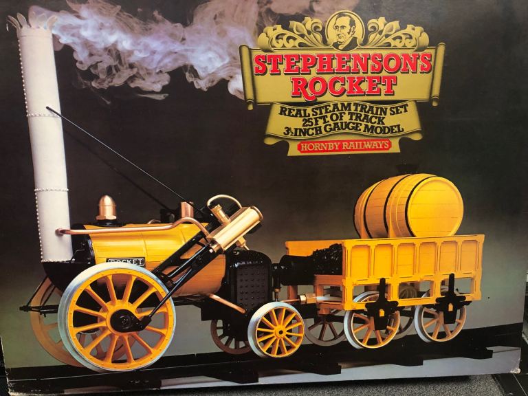 Rocket model live steam locomotive 