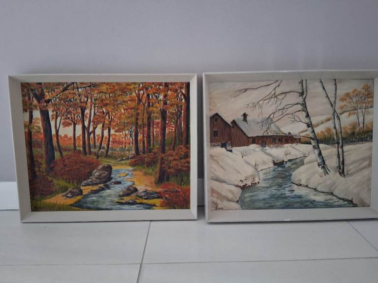 Oil paintings 