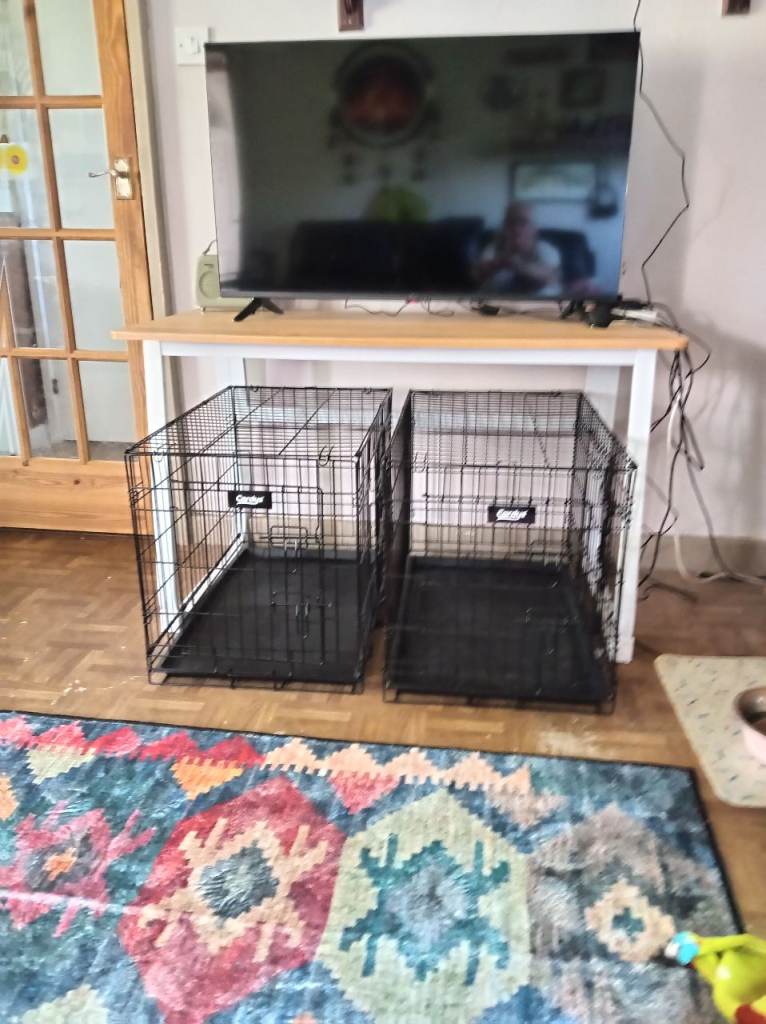 Med dog crates