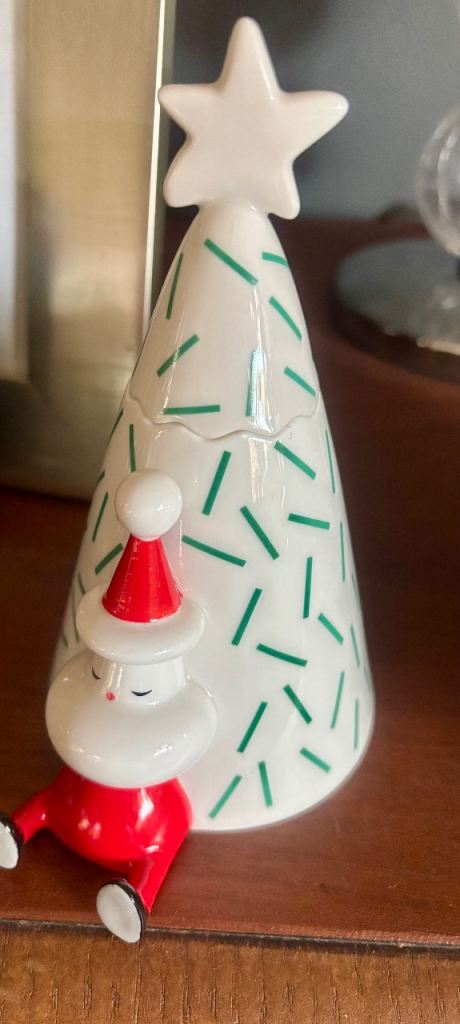 Alessi Natalino Santa with Xmas Tree Boxed AMGI11 LPWK Massimo Giacon Italy