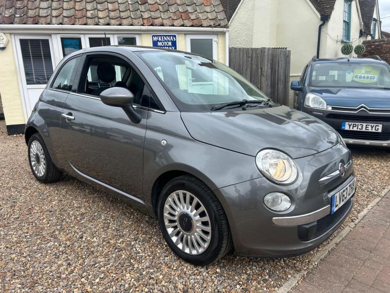 2013 Fiat 500 1.2 Lounge Dualogic Euro 6 (s/s) 3dr HATCHBACK Petrol Automatic