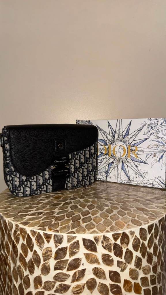 Dior Saddle Bag – Black and White