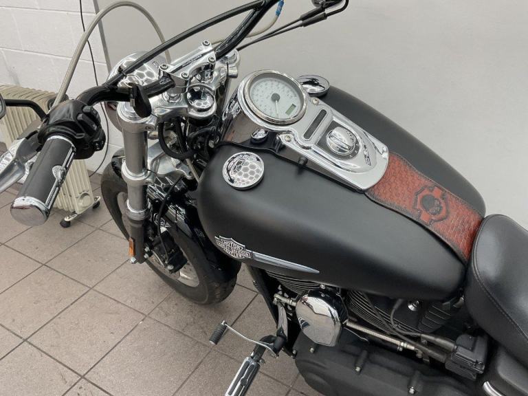 HARLEY-DAVIDSON DYNA FXDF FAT BOB BLACK 2008 08 REG 14,698 MILES, 1584CC