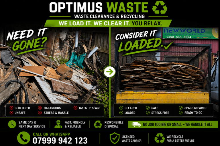 Rubbish Removal Havering & Romford Same Day | From £40