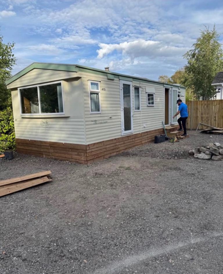2 bed static caravan 