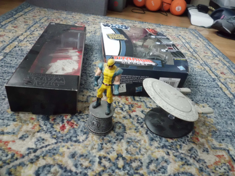 STARWARS,STARTREK,WOLVERINE MAINLY DIE CASTE MODELS JOBLOT