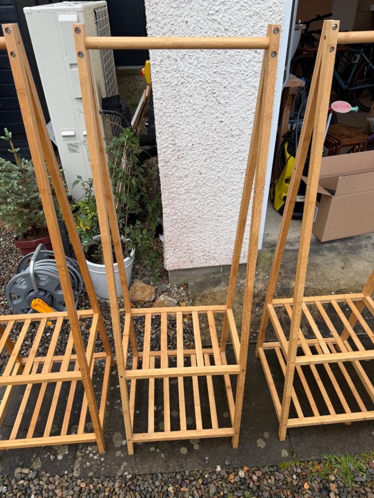 3x Clothes Hanging Storage