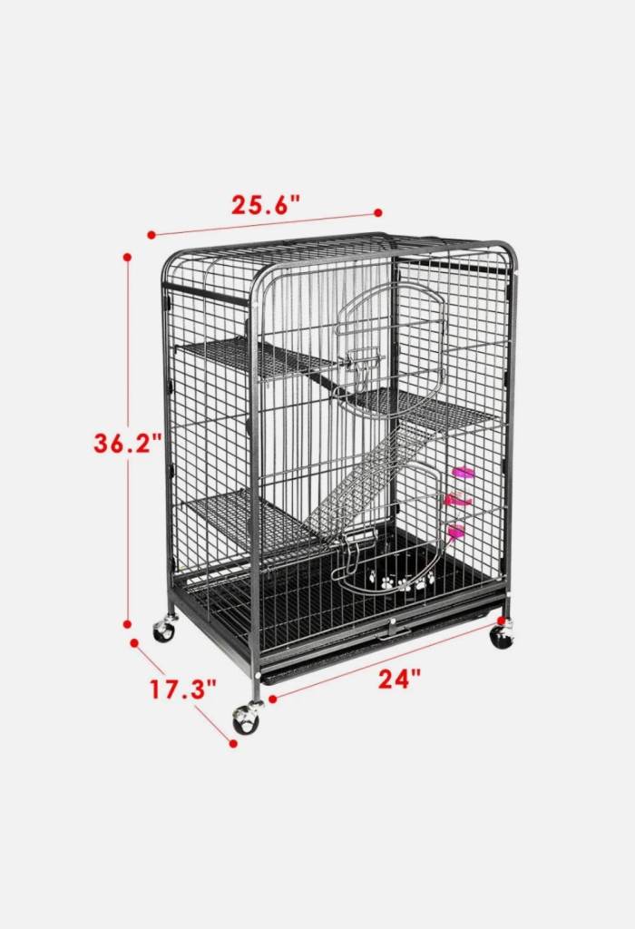 Small cage on wheels unused read description please 