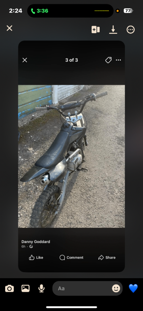 110 m2r pitbike 