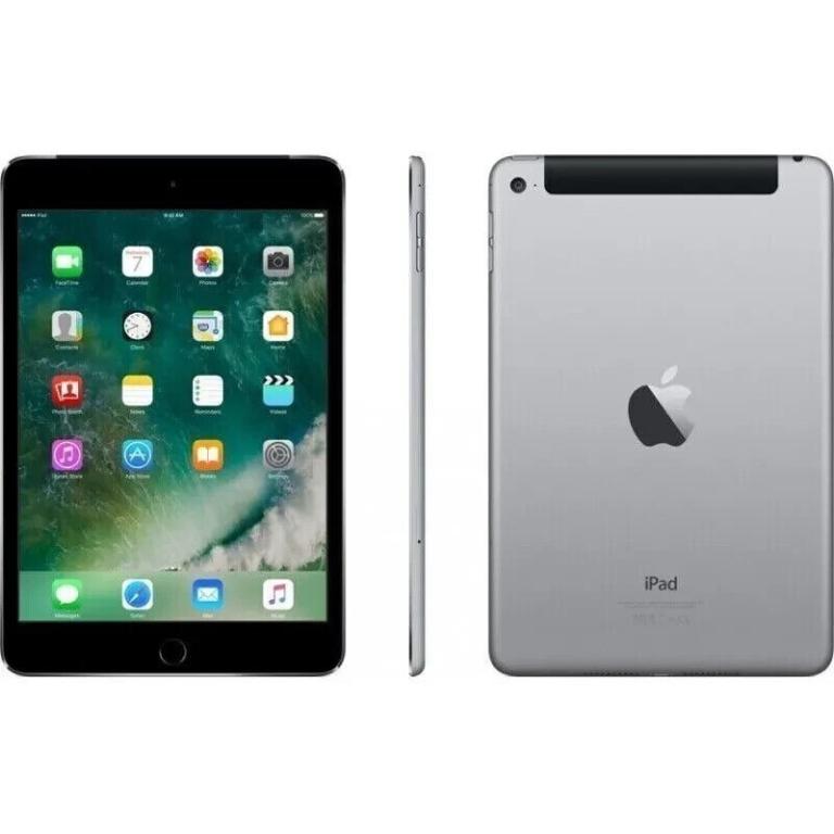 Apple iPad Mini 4 128GB Cellular and WIFI 4G - Unlocked to all networks, excellent condition