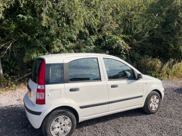 FIAT PANDA 1.2 DYNAMIC 08 REG 5 DOOR WHITE 76106 MILES MOT FEBRUARY 18TH 2027 LOW INSURANCE 48+MPG