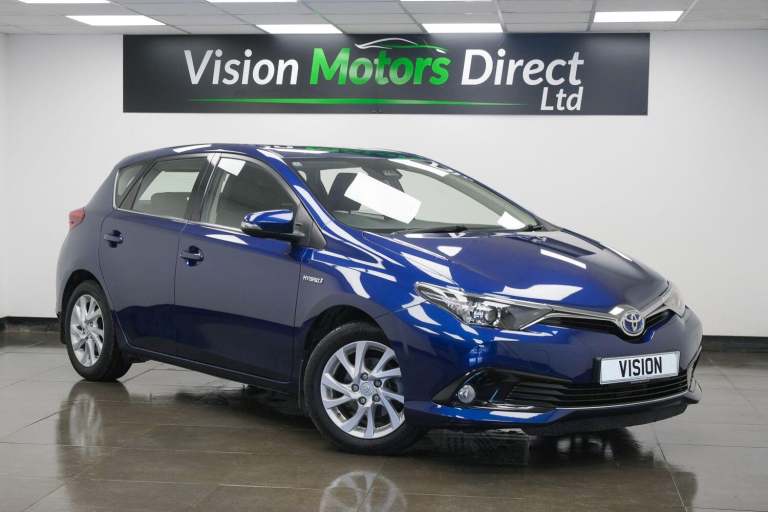 2017 Toyota Auris 1.8 VVT-h Business Edition CVT Euro 6 (s/s) 5dr (Safety Sense) HATCHBACK Petrol...