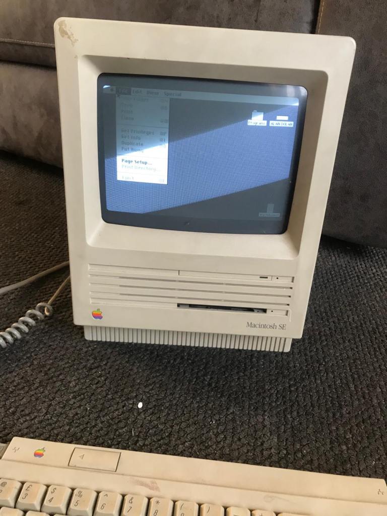 Macintosh se computer 