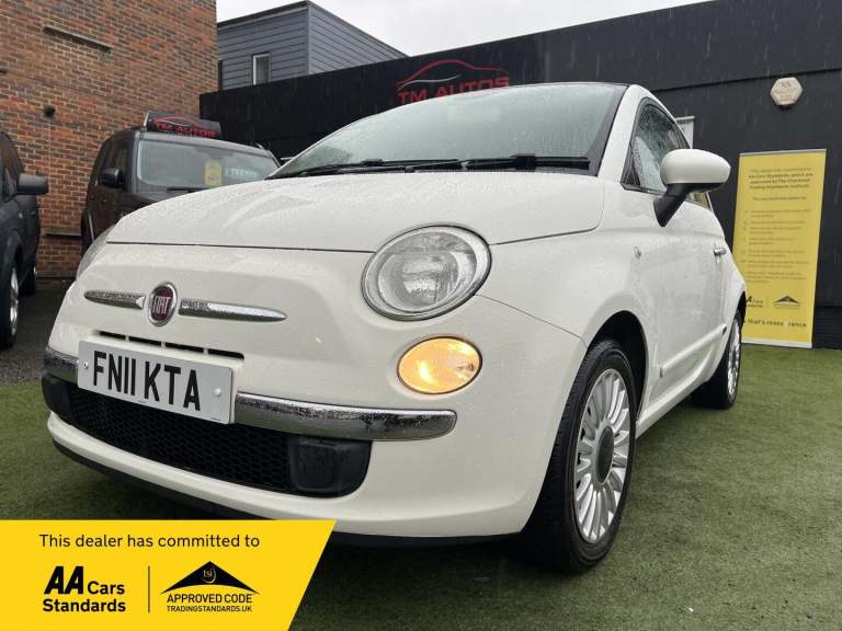 2011 Fiat 500 1.2 Lounge Euro 5 (s/s) 3dr Petrol