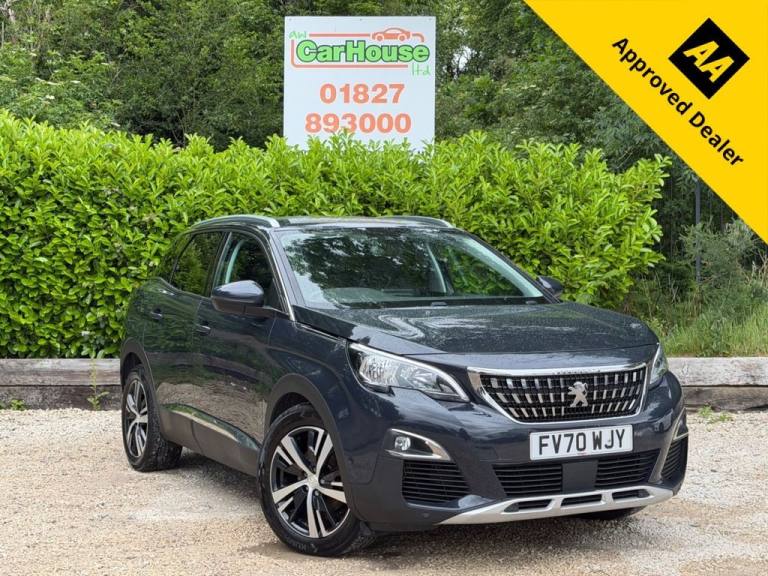 2020 70 PEUGEOT 3008 1.5 BLUEHDI ALLURE SUV 5DR DIESEL MANUAL EURO 6 (S/S)