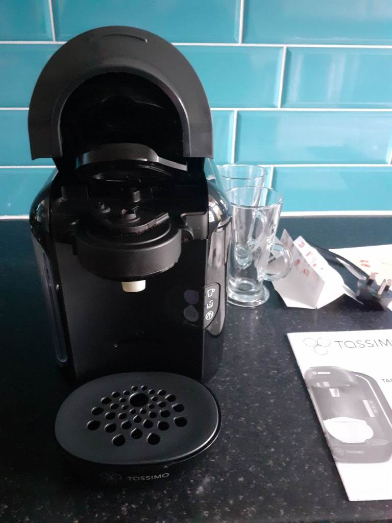 Bosch Tassimo Coffee Machine – Black, good condition., £20.00 for Sale